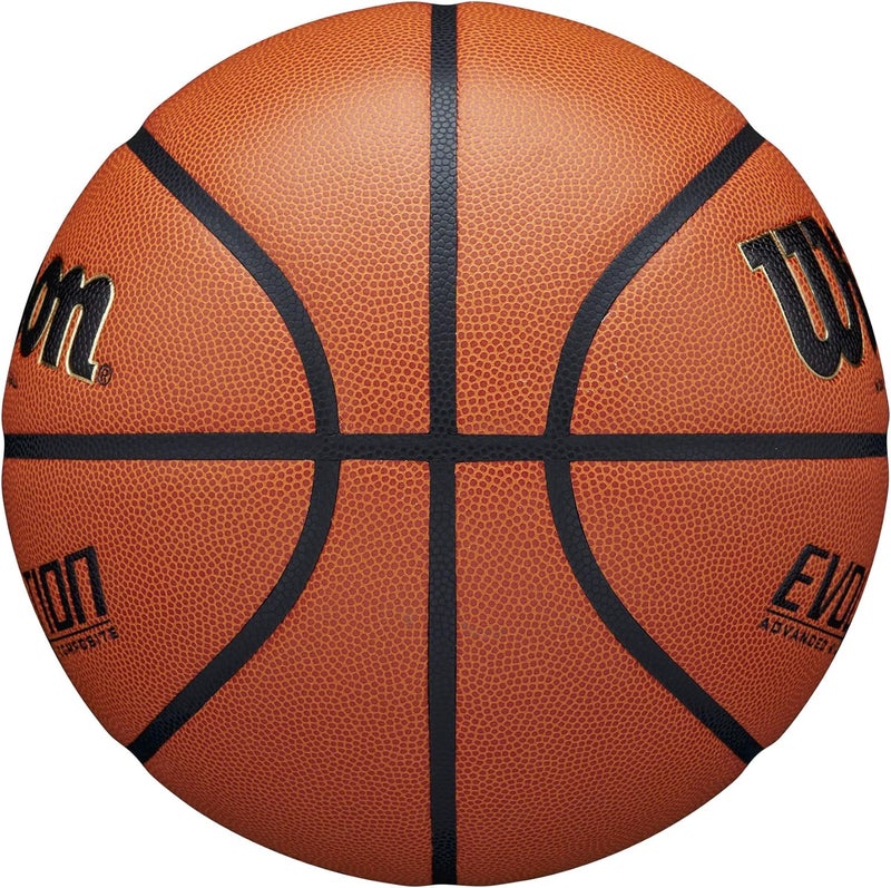Wilson Evolution Indoor Game Basketball - Size 7 (29.5 inches) - Premium Microfiber Composite - Image 3